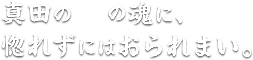 真田の赤の魂に、惚れずにはおられまい。