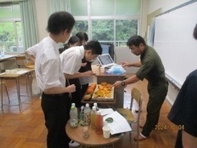 食べ比べの様子1