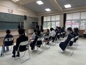 終業式の様子