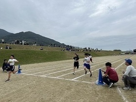 100メートル走の様子3