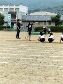 ソフトボール投げの様子2