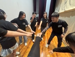 中学生ダンス前のかけ声