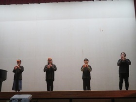4年生リコーダー演奏