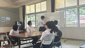 小中合同学活風景その1