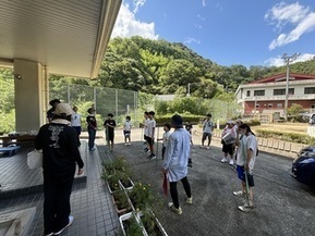環境整備作業風景その1