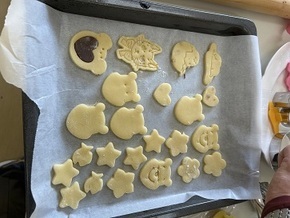 ３年クッキー作り２