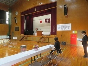 開式前３