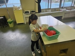 後片付け