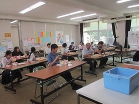 給食の様子