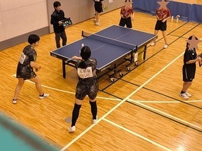 女子ダブルス戦