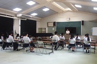 夏休み明け集会