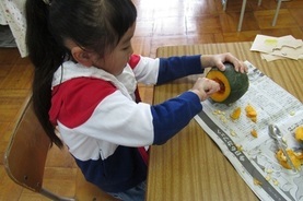 ジャックオーランタン作り