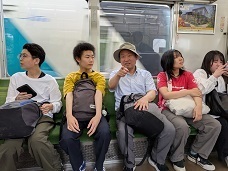 電車移動