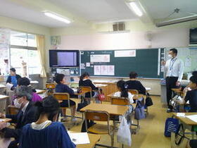 授業参観の様子1