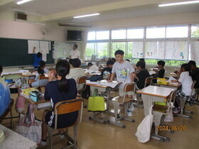 授業参観の様子1