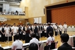 開会式選手宣誓