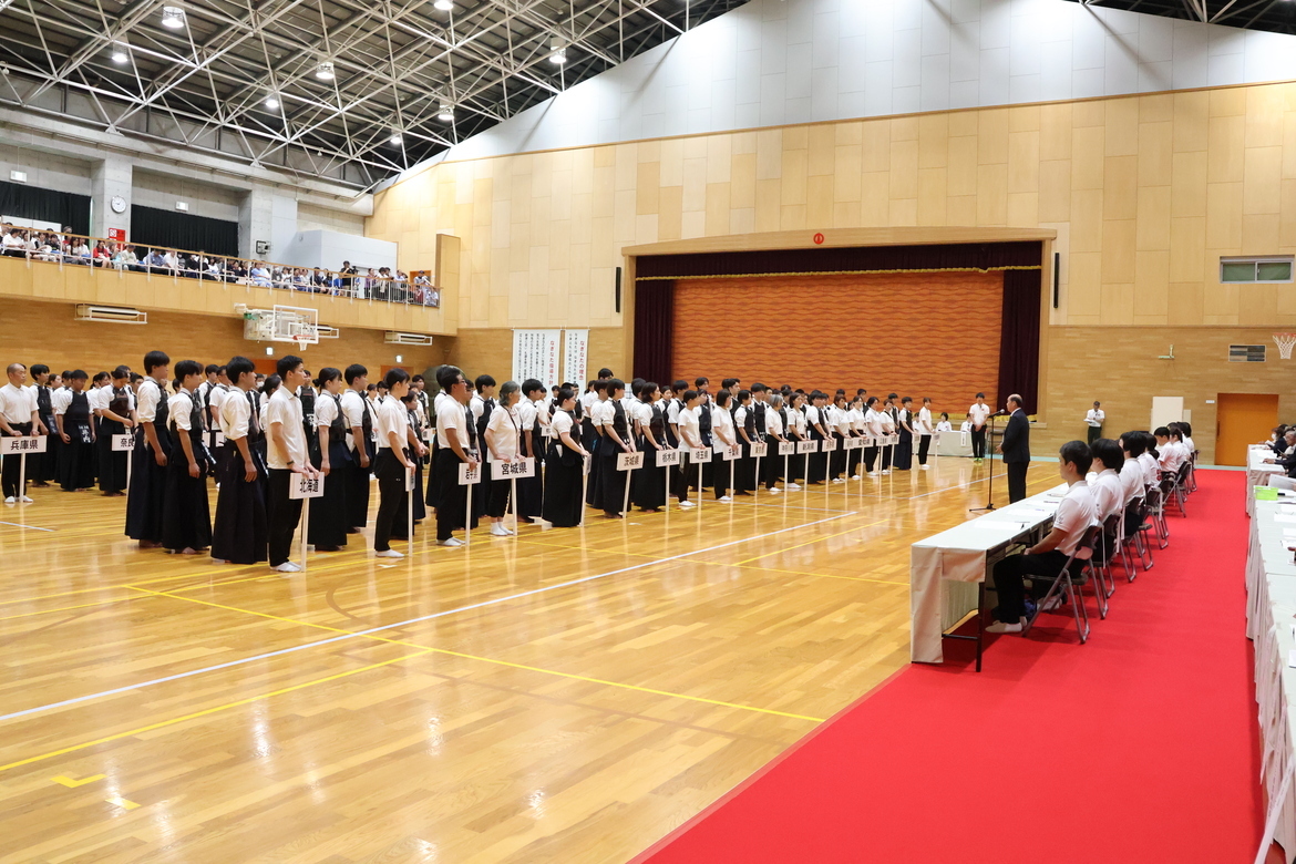 開会式選手入場
