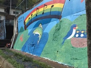 フィールドワーク「河根小中学校見学」の写真
